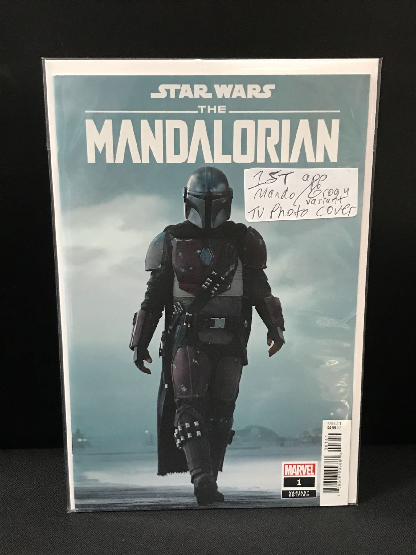 THE MANDALORIAN #1 VARIANT EDITION 1ST APP MANDO / GROGU TV COVER ...