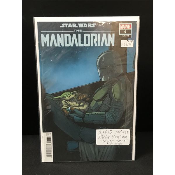 THE MANDALORIAN #6 VARIANT EDITION 1:25 VARIANT EDITION RICKY YAGAWA - MARVEL COMICS