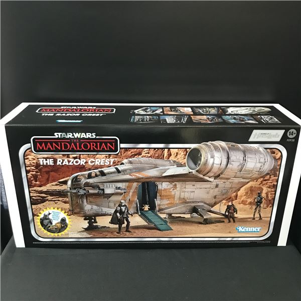 SEALED STAR WARS THE MANDALORIAN THE RAZOR CREST IN ORIGINAL PACKAGING