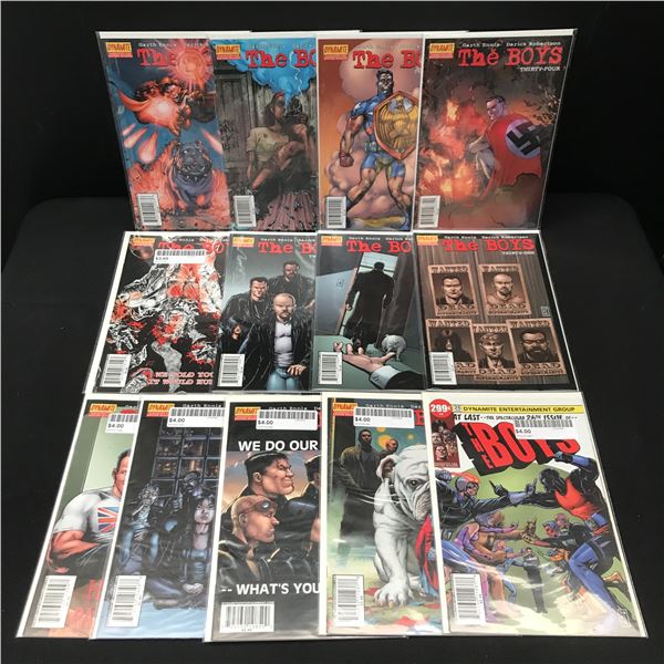 LOT OF 13 THE BOYS COMICS - DYNAMITE COMICS