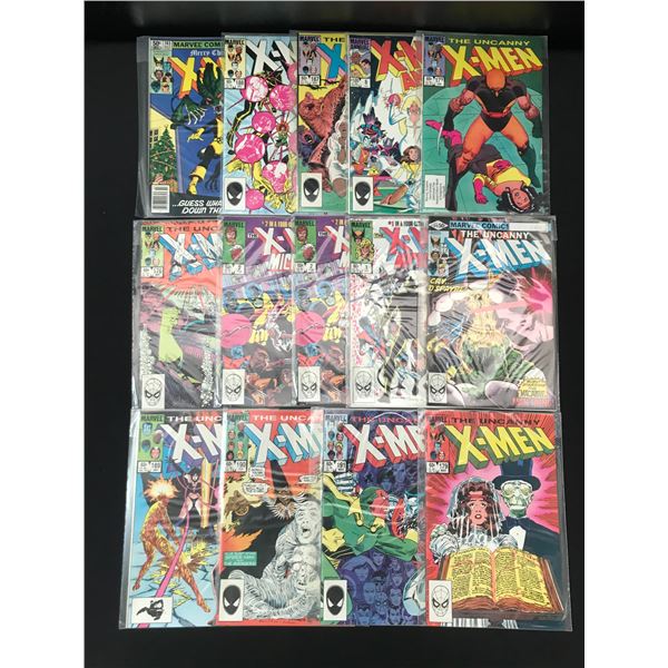 LOT OF 14 THE UNCANNY X-MEN COMICS - MARVEL COMICS