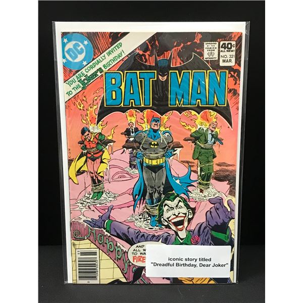 BATMAN #321 - DC COMICS
