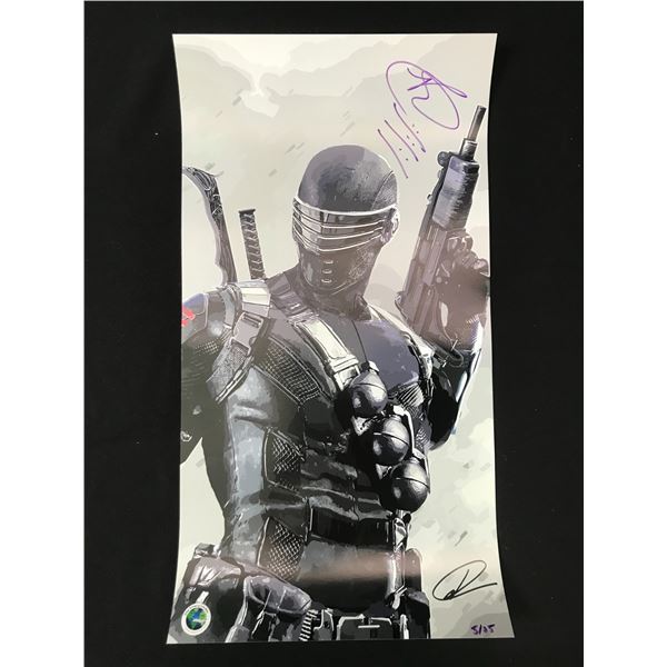 RAY PARK SIGNED SNAKE EYES 11 X 18 PICTURE - WWOC COA