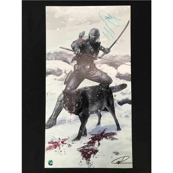 RAY PARK SIGNED SNAKE EYES 11 X 18 PICTURE - WWOC COA