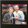 Image 1 : WAYNE GRETZKY AND ALEXANDER OVECHKIN DUAL SIGNED 8X10 - ACE COA