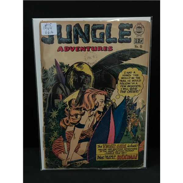 JUNGLE ADVENTURES #15 (1964) - SUPER COMICS