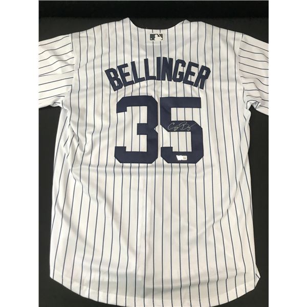 CODY BELLINGER SIGNED NY YANKEES CUSTOM BASEBALL JERSEY (ACE COA)