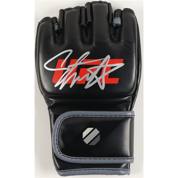 ISRAEL ADESANYA SIGNED UFC GLOVE - BECKETT COA