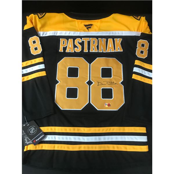 DAVID PASTRNAK SIGNED BOSTON BRUINS CUSTOM JERSEY - ELITE SPORTS COA