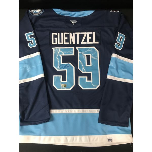 JAKE GUENTZEL SIGNED TAMPA BAY LIGHTENING CUSTOM JERSEY - ELITE SPORTS COA