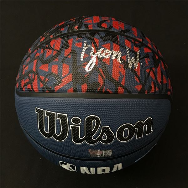 ZION WILLIAMSON SIGNED BASKETBALL - ACE COA