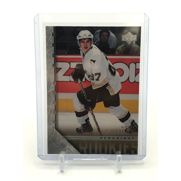 2005-06 UPPER DECK HOCKEY SIDNEY CROSBY YOUNG GUNS ROOKIE CARD