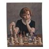 Image 1 : ANYA TAYLOR JOY SIGNED QUEEN'S GAMBIT 8X10 - PSA COA