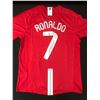 Image 1 : CHRISTIANO RONALDO SIGNED MANCHESTER UNITED SOCCER JERSEY - BECKETT COA