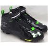 Image 1 : RUSSELL WILSON SIGNED UNDER ARMOUR FOOTBALL CLEATS (WILSON COA)