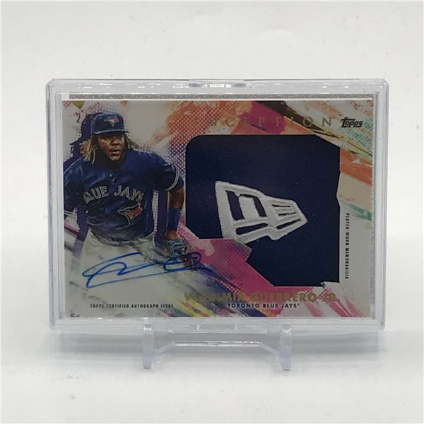 2020 TOPPS INCEPTION BASEBALL VLADIMIR GUERRERO JR ROOKIE PATCH AUTO 2/5