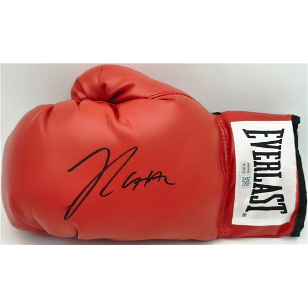 JULIO CHAVEZ SR SIGNED BOXING GLOVE - TRISTAR COA
