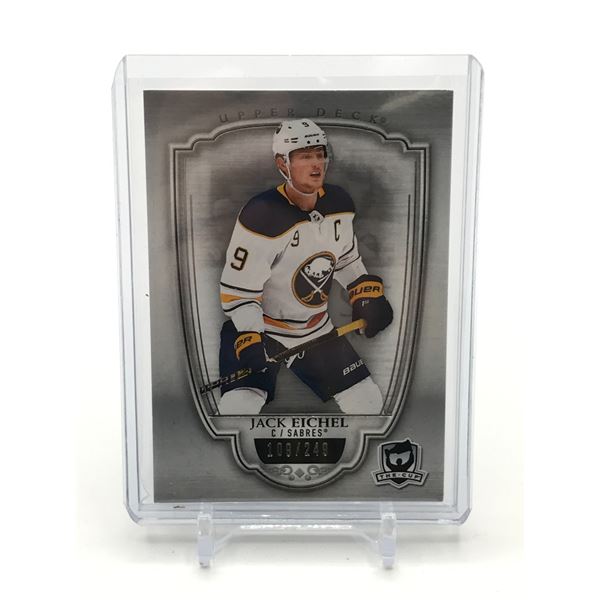 2018-19 UPPER DECK THE CUP HOCKEY JACK EICHEL TRADING CARD 109/249