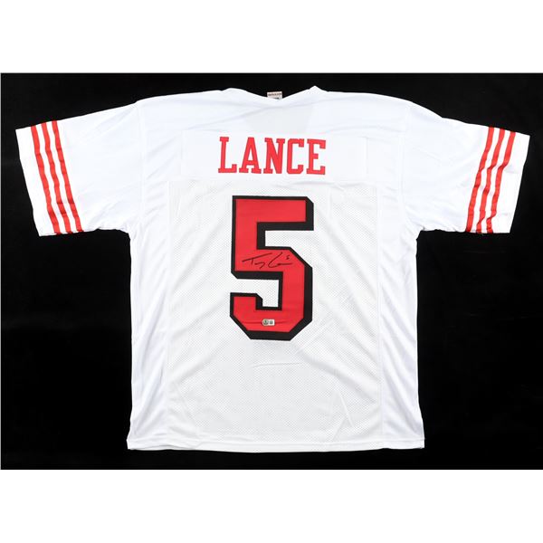 TREY LANCE SIGNED JERSEY - BECKETT COA