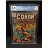 Image 1 : CONAN THE BARBARIAN #1 BY MARVEL COMICS - CGC GRADE 5.5