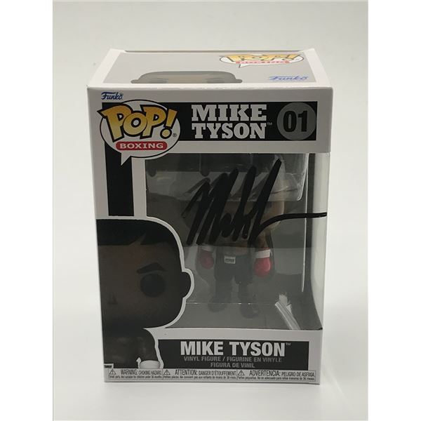 MIKE TYSON SIGNED MIKE TYSON FUNKO POP - WWOC COA