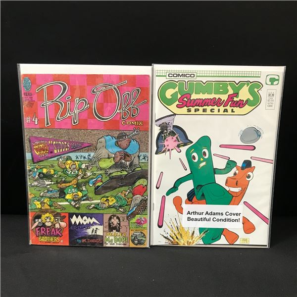 LOT OF 2 INDEPENDENT COMICS - VARIOUS PUBLISHERS
