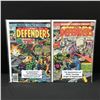 Image 1 : LOT OF 2 DEFENDERS COMICS WITH 1ST APPS - MARVEL COMICS