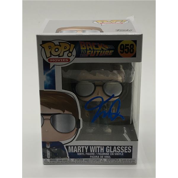 MICHAEL J FOX SIGNED B.T.T.F FUNKO POP - WWOC COA