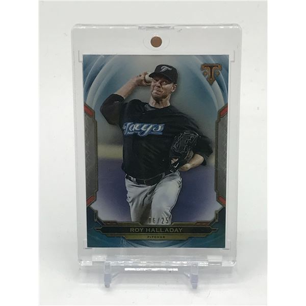2019 TOPPS TRIBUTE ROY HALLADAY TRADING CARD 06/25