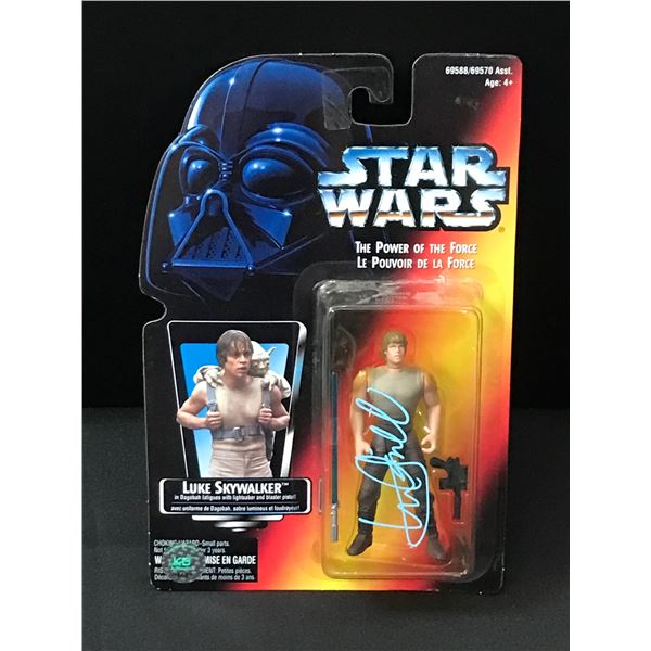 MARK HAMILL SIGNED LUKE SKYWALKER ACTION FIGURE - KB COA