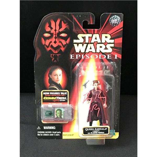 NATALIE PORTMAN SIGNED STAR WARS ACTION FIGURE - KB COA