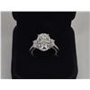 Image 1 : 12.97 Carat Moissanite  Sterling Silver Ring