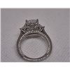 Image 6 : 12.97 Carat Moissanite  Sterling Silver Ring