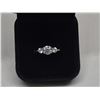 Image 1 : 1.6 Carat Infinity Sterling Silver Moissanite Ring