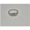 Image 2 : 1.6 Carat Infinity Sterling Silver Moissanite Ring