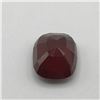 Image 1 : 16.67 GARNET CUSHION CUT DEEP ORANGE RED WITH AA CLARITY - JEWEL SCAN APPRAISAL $4,167
