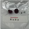 Image 3 : PAIR OF OVAL CUT RUBIES 6.13CT TOTAL WEIGHT DEEP PURPLISH RED WITH GOOD CUT - UH APPRAISAL $7,800