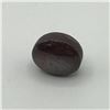 Image 1 : BURMESE STAR RUBY 19.55CT PURPLISH-RED CUT IS GOOD - UH APPRAISAL $18,550