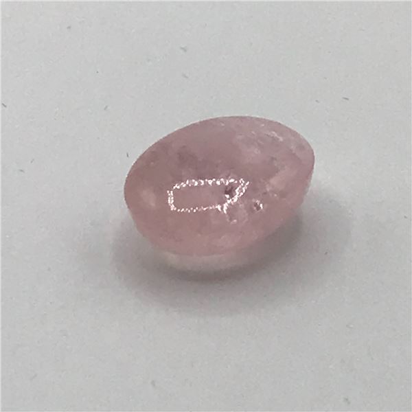 PINK MORGANITE 8.32CTS LIGHT PINK AA - JEWEL SCAN APPRAISAL $6,240