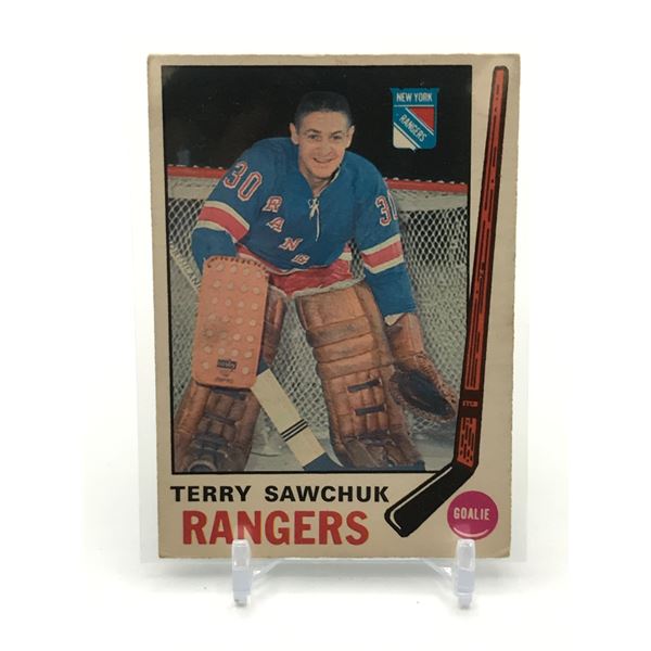 1969-70 OPC TERRY SAWCHUK TRADING CARD