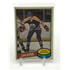 Image 1 : 1980-81 OPC MARK MESSIER ROOKIE CARD
