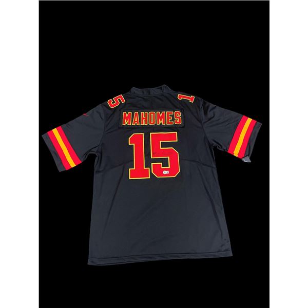 PATRICK MAHOMES SIGNED KANSAS CITY CHIEFS SIGNED JERSEY - BECKETT COA