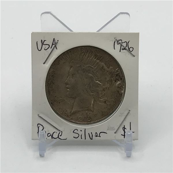 PEACE SILVER DOLLAR - MINTED IN 1926