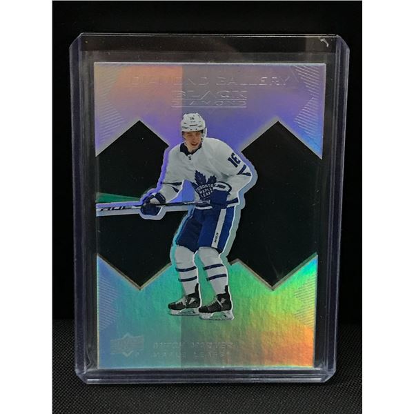 2019-20 UPPER DECK BLACK DIAMOND HOCKEY MITCH MARNER DUAL PATCH TRADING CARD