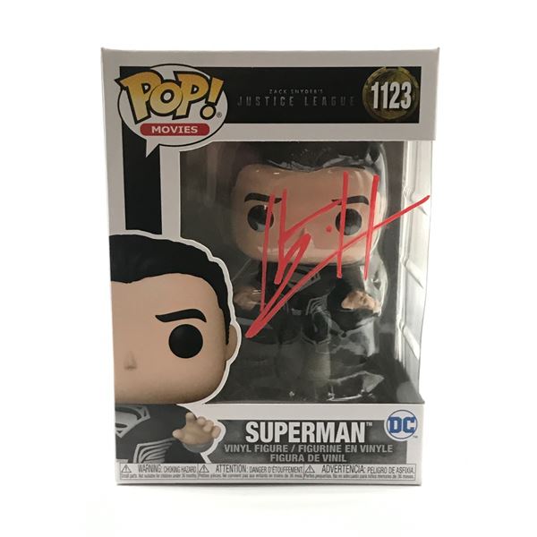 HENRY CAVILL SIGNED SUPERMAN FUNKO POP - KB COA