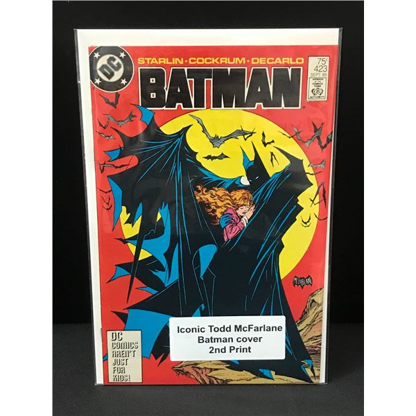 BATMAN #423 2ND PRINT - DC COMICS