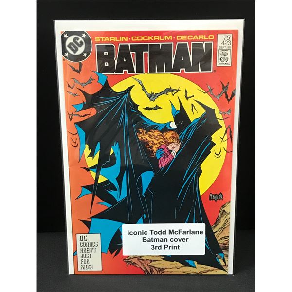 BATMAN #423 3RD PRINT - DC COMICS