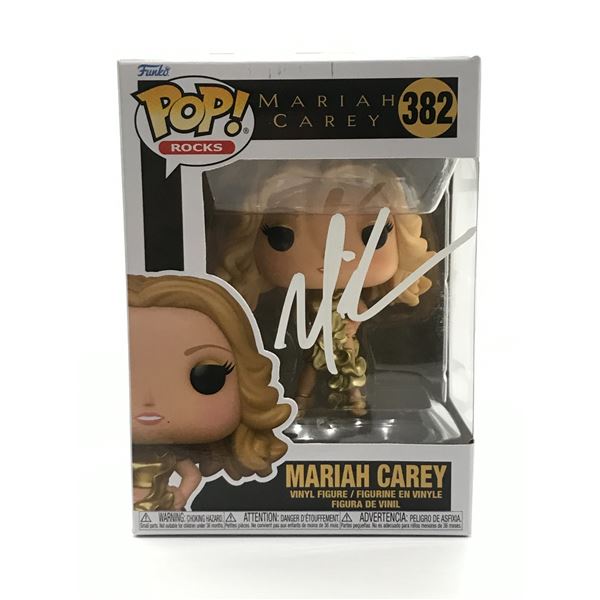 MARIAH CAREY SIGNED FUNKO POP - ACE COA