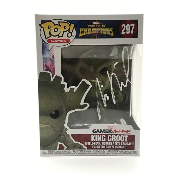 VIN DIESEL SIGNED KING GROOT FUNKO POP - KB COA