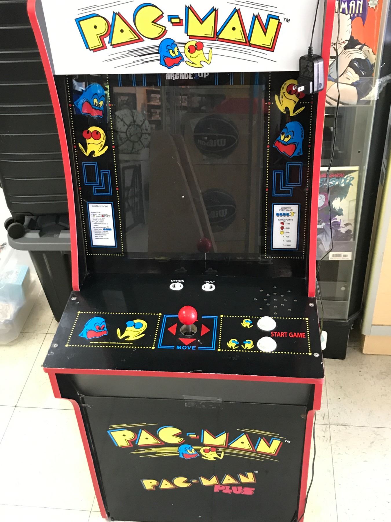 ARCADE UP PAC-MAN MACHINE COMPLETE AND TESTED WORKING